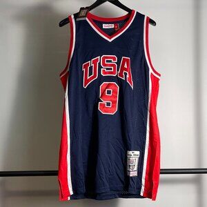 Men's Mitchell & Ness Team USA Jordan Jersey size XL or XXL